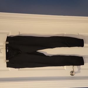 Old navy black super skinny jeans 12